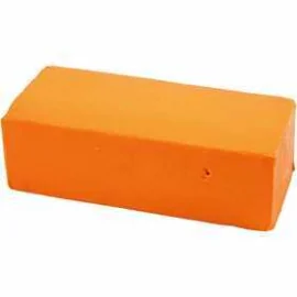 Pasta modellabile, misura 13x6x4 cm, neon orange, 500g