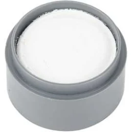 Pittura facciale a base d'acqua, bianco, 15ml