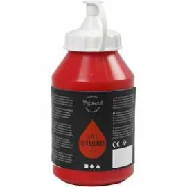 Pittura Pigment Art School, cadmio rosso, transparent, , 500ml