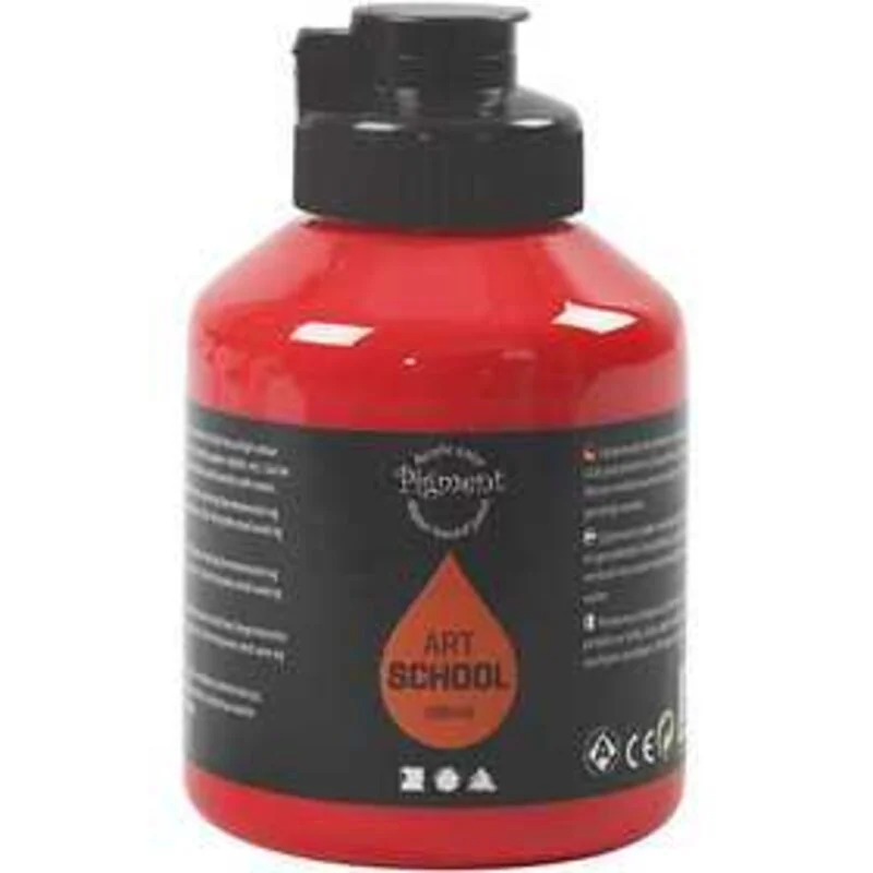 Pittura Pigment Art School, cadmio rosso, transparent, , 500ml