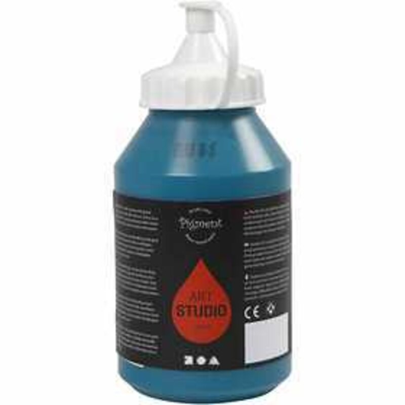 Pittura Pigment Art School, turchese, , , 500ml