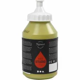 Pittura Pigment Art School, kiwi, semi-opaque, good fade resistant, 500ml