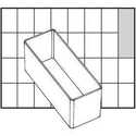 Scatola inserto, misura 109x39 mm, H: 47 mm, Modello A9-2, 1pz