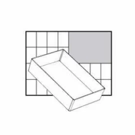 Scatola inserto, misura 157x109 mm, H: 47 mm, Modello A6-1, 1pz