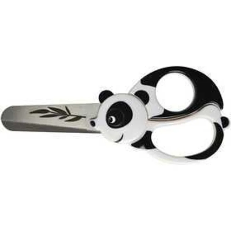 Fiskars Forbici animali per bambini, L: 13 cm, panda, 1pz