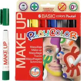 Playcolor Make Up, colori asst., Base, 6x5g