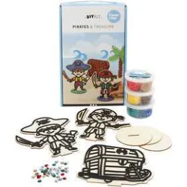 Set creativo a tema, pirati, 1set