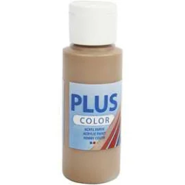 Pittura acrilica Plus Color, marrone chiaro, 60ml