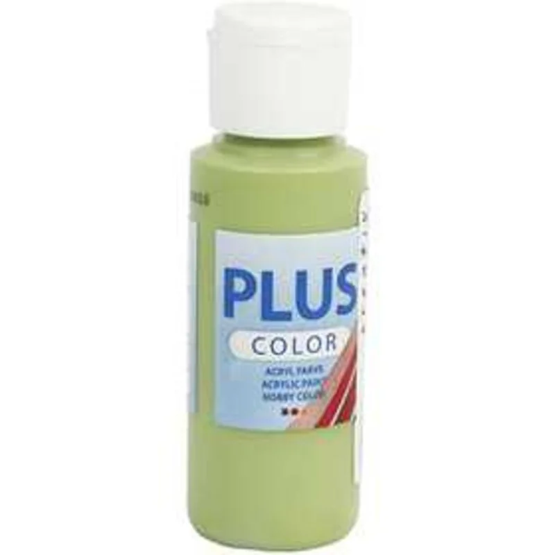 Pittura acrilica Plus Color, verde foglia, 60ml