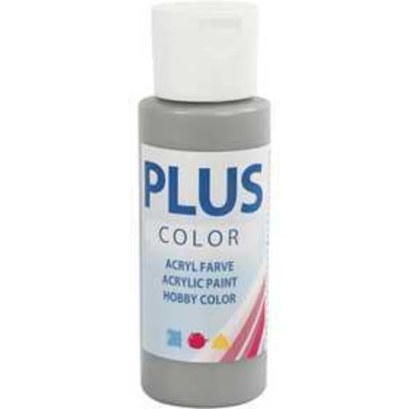 Pittura acrilica Plus Color, grigio pioggia, 60ml