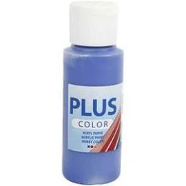 Pittura acrilica Plus Color, blu oltremare, 60ml