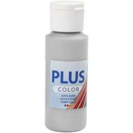 Pittura acrilica Plus Color, argento, 60ml