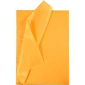 Carta velina, foglio 50x70 cm, 17 g, giallo, 25fgl.