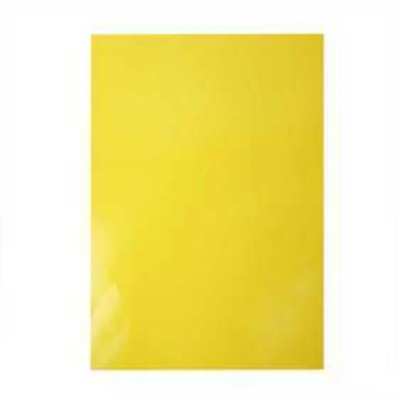 Carta smaltata, foglio 32x48 cm, 80 g, giallo, 25fgl.