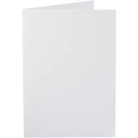 Biglietti, bianco, misura 10,5x15 cm, 220 g, 10pz