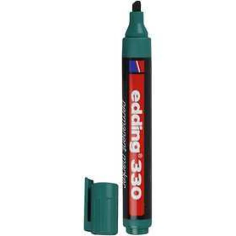 Pennarello Edding 330, ampiezza tratto: 1-5 mm, verde, 1pz