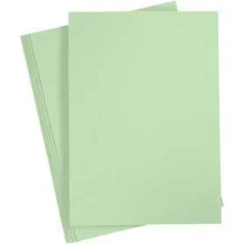 Biglietto, A4 210x297 mm, 220 g, verde chiaro, 10pz