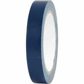 Nastro adesivo telato, l: 19 mm, blu, 25m