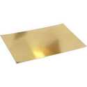 Cartoncino metallizzato, A2 420x600 mm, 280 g, oro, 10fgl.