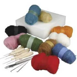 Needle felting - kit principianti, 1set