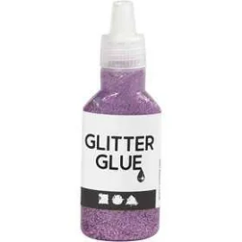 Colla glitter, viola, 25ml