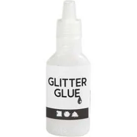 Colla glitter, bianco olografico, 25ml