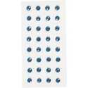 Brillantini, blu, diam: 8 mm, 32pz