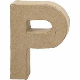 Lettera, piccola P, P, H: 10 cm, spess. 1,7 cm, 1pz, l: 7,7 cm