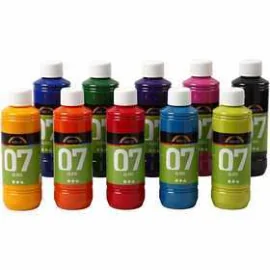 A-Color Glass , colori asst., 10x250ml