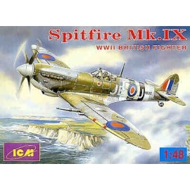 Kit modello Supermarine Spitfire Mk.IX WWII British Fighter