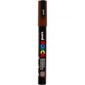 Pennarello Uni Posca, ampiezza tratto: 0,9-1,3 mm, PC-3M , brown, fine, 1pz