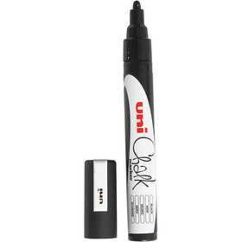 Uni-posca Chalk Pens, ampiezza tratto: 1,8-2,5 mm, nero, 1pz