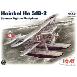 Heinkel He 51B-2 on floats. Decals Luftwaffe