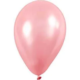 Palloncini, rosso chiaro, diam: 23 cm, rotondi, 10pz