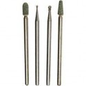 Set punte per incisione, misura 1,0-5 mm, 4asst.