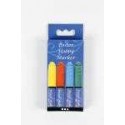 Poster Hobby Marker, ampiezza tratto: 3 mm, blu, verde, giallo, rosso, 4pz