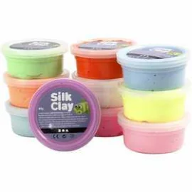 Silk Clay®, colori asst., Basic 2, 10x40g