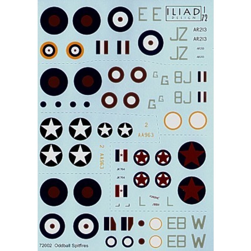 Decalcomania Oddball Supermarine Spitfire