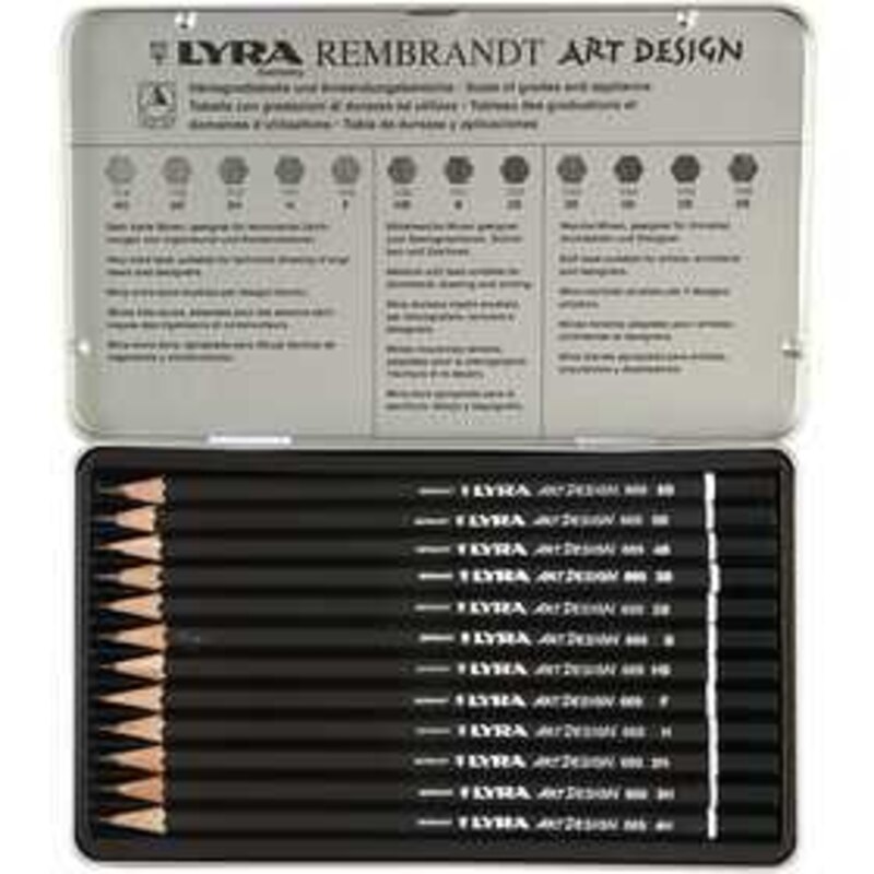 Lyra Set matite da disegno Art Design, 12pz