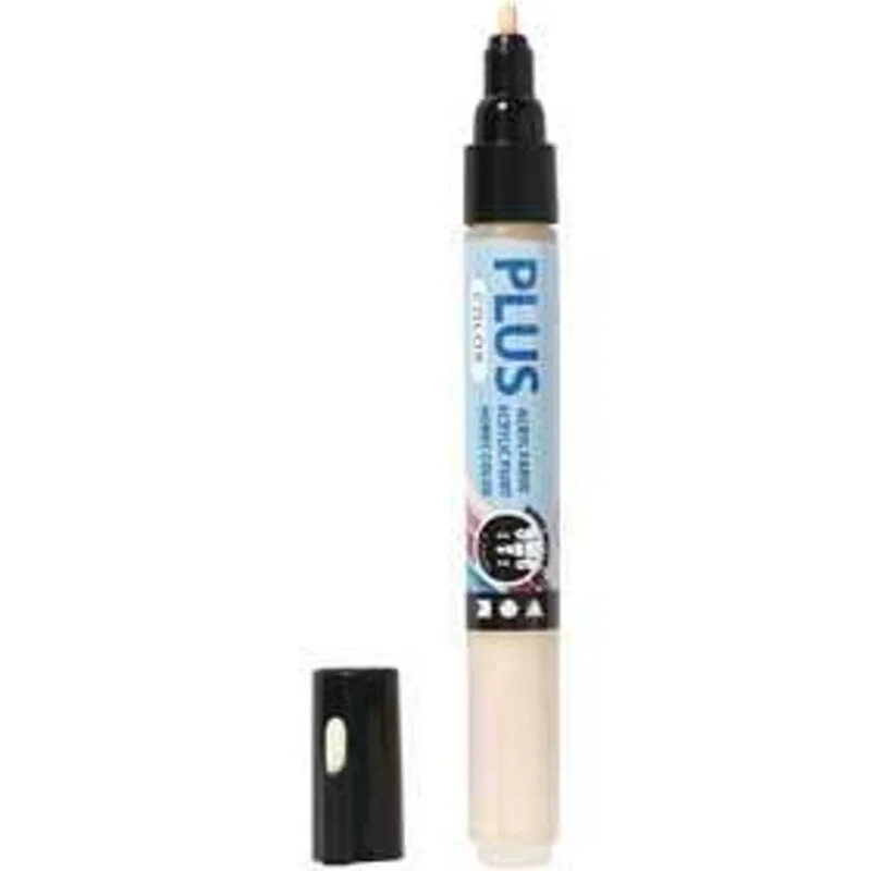 Plus Color Marker, ampiezza tratto: 1-2 mm, L: 14,5 cm, avorio chiaro, 1pz