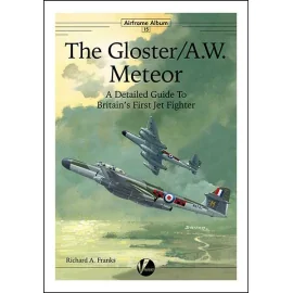 Libro AA-15 - The Gloster / AW Meteor - Una guida dettagliata per il primo jet da combattimento britannico di Richard A. Franks