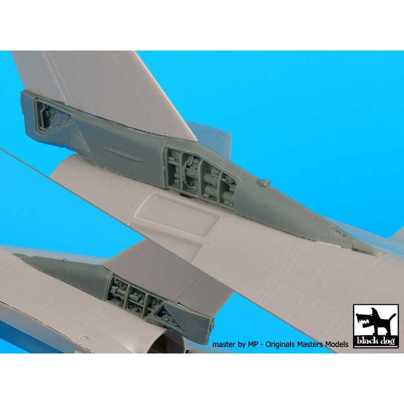 Elettronica di coda Lockheed-Martin F-16C (progettata per essere utilizzata con i kit Tamiya)