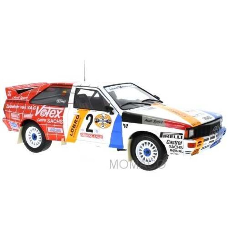 AUDI QUATTRO 2 DEMUTH / LUX RALLY DM HUNSRUCK RALLY 1984