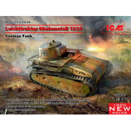 Leichttraktor Rheinmetall 1930, Tank tedesco (100% nuovi stampi) "Questo è descritto in World Of Tanks" Dopo la fine della prima