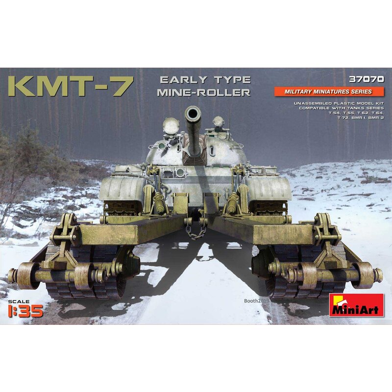 KMT-7 ELELY TYPE MULTI-ROLLER MODERCHAIN ​​ALTAMENTE DETTAGLIATO INCLUSOCOMPATIBILE CON SERBATOI SERIE: T-54 sovietico, T-55, T-