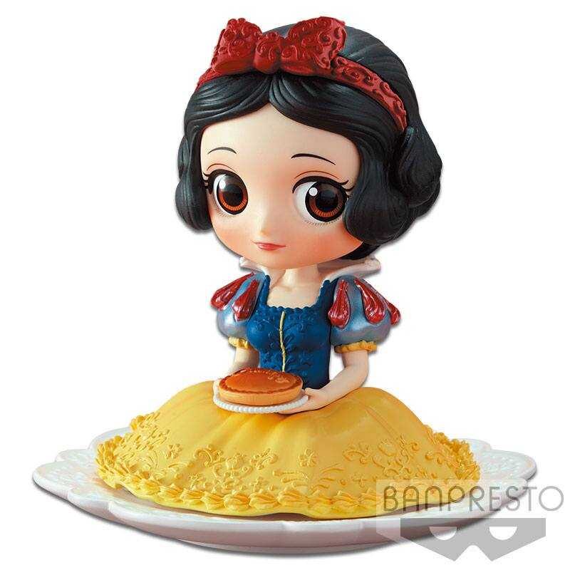 Disney Q Posket SUGIRLY Figurina Biancaneve A Normale Versione colore 9 cm