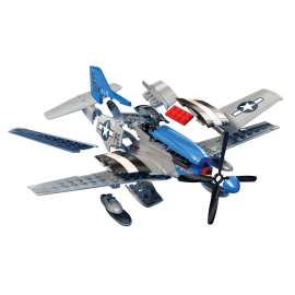 North American American P-51 Mustang D-Day QUICK BUILD (Non richiede colla o vernice)