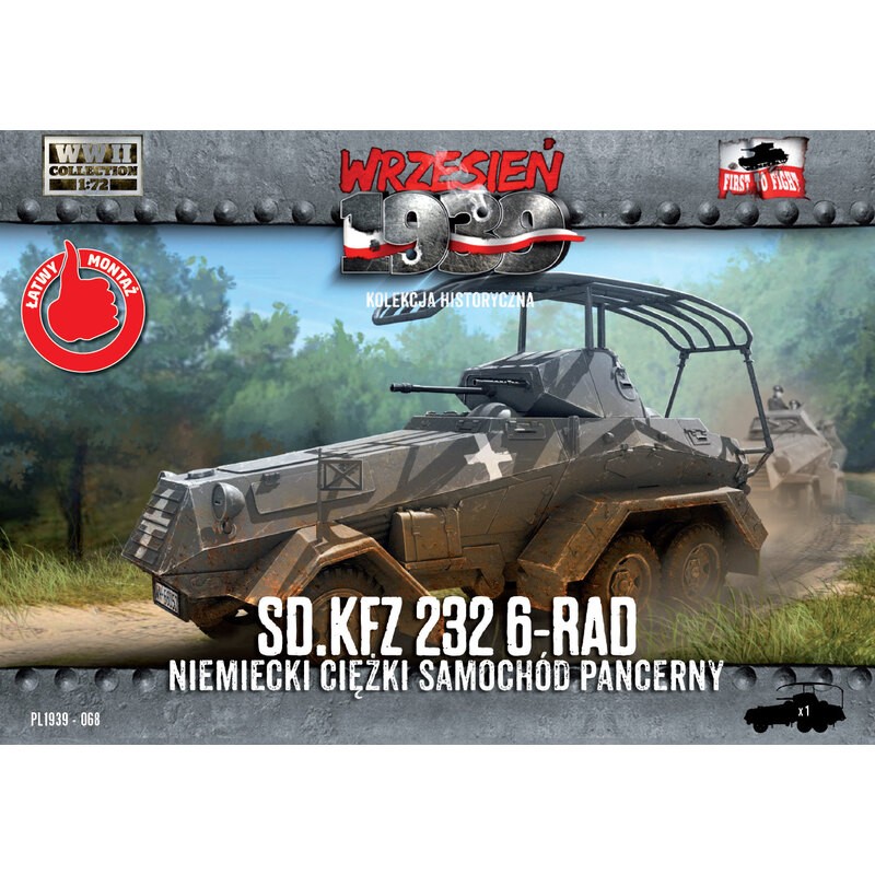 Sd.Kfz.232 6-Rad - Carro blindato pesante tedesco