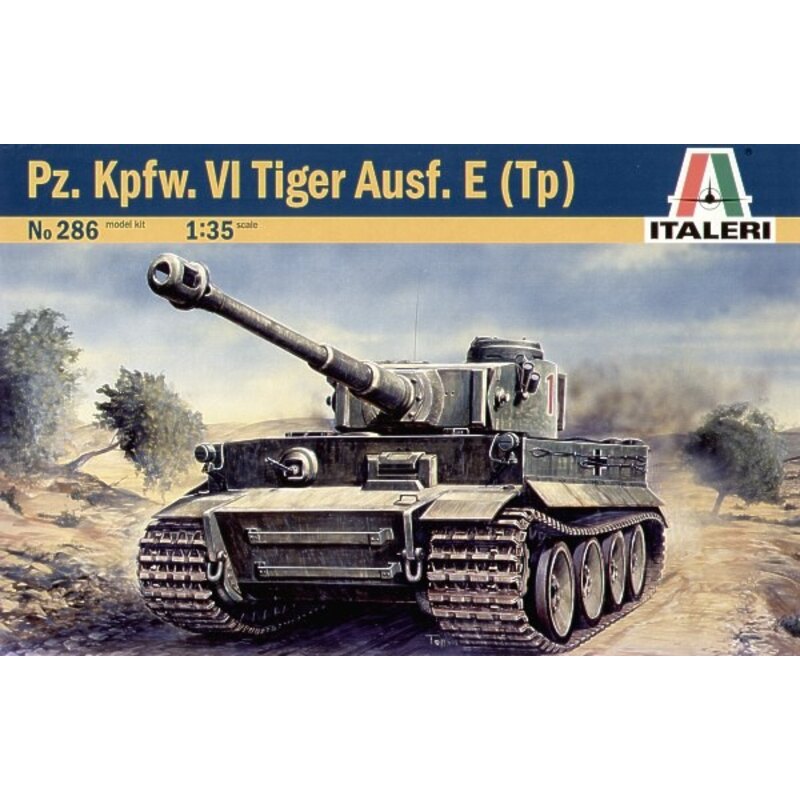 Kit Modello Italeri Tiger I Ausf.E/III nel 1001hobbies (Ref.0286)