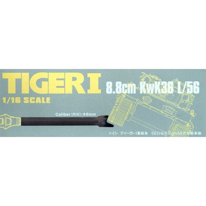 Tigeri 8,8 cm KwK36 L / 56 Calibro: 6mm